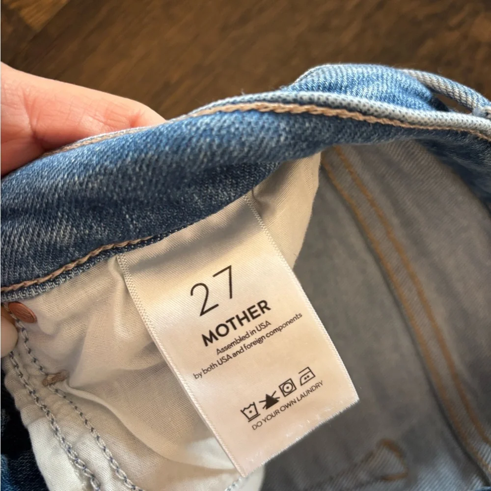 MOTHER High Waisted Weekender Fray - Picture 3 of 4